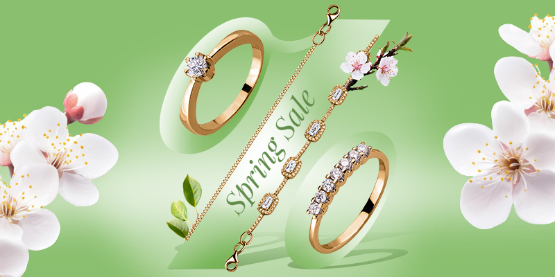 Весняний розпродаж: час вигідно купувати ювелірні прикраси!